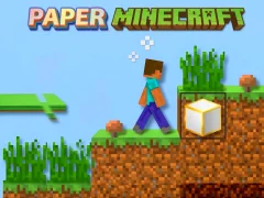 Paper Minecraft — безкоштовна онлайн гра