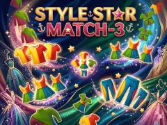 Style Star Match-3 — безкоштовна онлайн гра