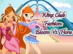 Winx Club Fashion: Bloom vs Flora — безкоштовна онлайн гра