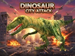 Dinosaur City Attack — безкоштовна онлайн гра
