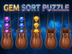 Gem Sort Puzzle — безкоштовна онлайн гра