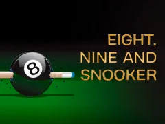 Nine, eight and snooker — безкоштовна онлайн гра
