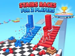Stairs Races For 2 Players — безкоштовна онлайн гра