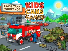 Kids Cars Games — безкоштовна онлайн гра