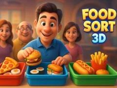 Food Sort 3D — безкоштовна онлайн гра