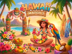 Hawaii Match 3 — безкоштовна онлайн гра