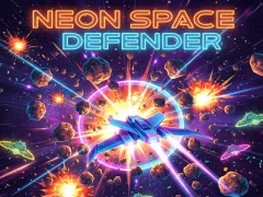 Neon Space Defender — безкоштовна онлайн гра