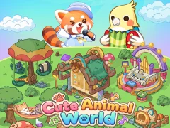 Cute Animal World — безкоштовна онлайн гра
