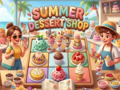 Summer Dessert shop — безкоштовна онлайн гра