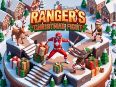 Power Rangers Christmas run — безкоштовна онлайн гра