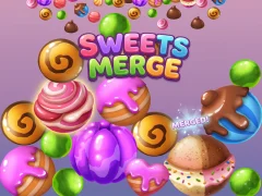 Sweets Merge — безкоштовна онлайн гра