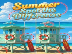 Summer Spot the Differense — безкоштовна онлайн гра