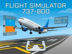 Flight Simulator 737-800 — безкоштовна онлайн гра