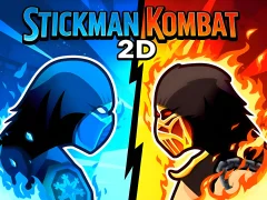 Stickman Kombat 2D — безкоштовна онлайн гра
