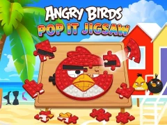 Angry Birds Pop It Jigsaw — безкоштовна онлайн гра