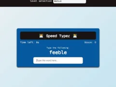 Speed Typer — безкоштовна онлайн гра