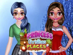 Princess Christmas Places — безкоштовна онлайн гра