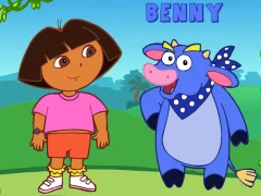 Dora's Meet My Friends — безкоштовна онлайн гра