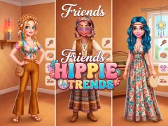 Friends Hippie Trends — безкоштовна онлайн гра