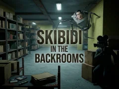 Skibidi In The Backrooms — безкоштовна онлайн гра