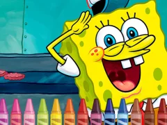 Sponge Bob Coloring — безкоштовна онлайн гра