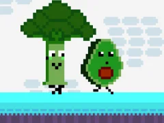 Cat Chef vs Fruits - 2 Player — безкоштовна онлайн гра