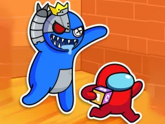 Rainbow Friends Survival Puzzle — безкоштовна онлайн гра