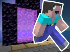 Noob Steve Parkour — безкоштовна онлайн гра