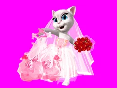 Talking Tom Angela City Wedding Boutique — безкоштовна онлайн гра
