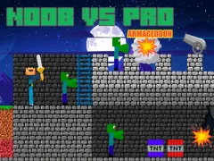 Noob vs Pro Armageddon — безкоштовна онлайн гра