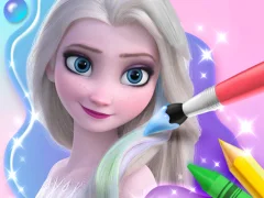 Coloring Book For Elsa — безкоштовна онлайн гра