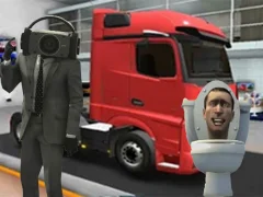 Truck Simulator Skibidi Toilet — безкоштовна онлайн гра
