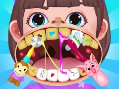 Baby Hospital Dentist Caring — безкоштовна онлайн гра