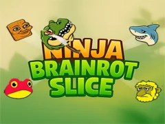 Ninja brainrot Slice — безкоштовна онлайн гра