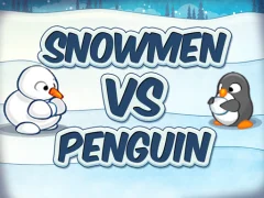 Snowmen vs Penguin — безкоштовна онлайн гра