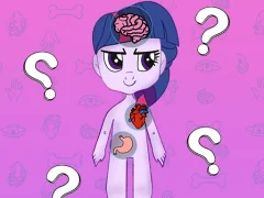 My Little Pony Learning The Body — безкоштовна онлайн гра