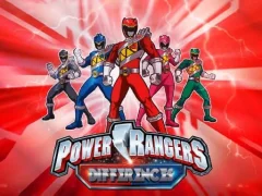  Power Rangers Differences — безкоштовна онлайн гра