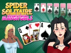 Spider Solitaire Manga Girls — безкоштовна онлайн гра