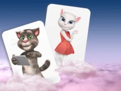 My Talking Tom Memory Card Match — безкоштовна онлайн гра