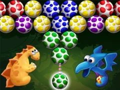 Dino Eggs Bubble Shooter — безкоштовна онлайн гра