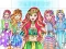 Girl Coloring Dress Up Games — безкоштовна онлайн гра