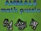 Animals Math Puzzles — безкоштовна онлайн гра