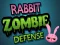 Rabbit Zombie Defense — безкоштовна онлайн гра