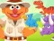 123 Sesame Street: Ernie's Dinosaur Day Care — безкоштовна онлайн гра