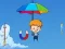 Umbrella Falling Guy — безкоштовна онлайн гра