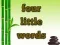 Four Little Words — безкоштовна онлайн гра