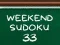 Weekend Sudoku 33 — безкоштовна онлайн гра