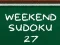 Weekend Sudoku 27 — безкоштовна онлайн гра