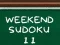 Weekend Sudoku 11 — безкоштовна онлайн гра