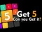 Get 5 — безкоштовна онлайн гра